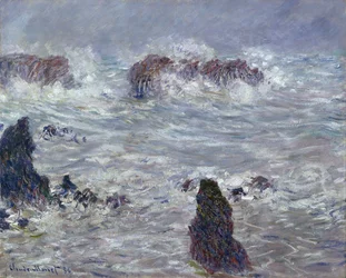 Vihar Belle-Île partjainál, 1886